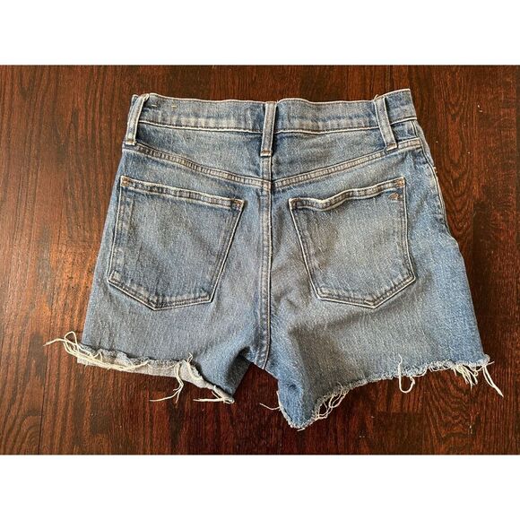 Madewell High Rise Denim Shorts Size 27 - Picture 9 of 13